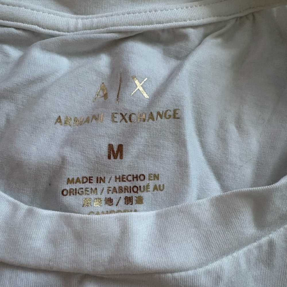 Armani Exchange Classic White Shirt - Picture 4 of 4